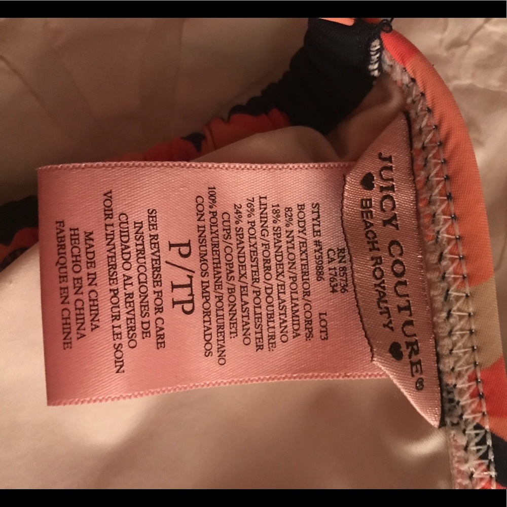 Juicy Couture Bikini Top - Picture 2 of 4